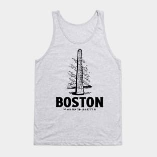 Boston Skylines Sketch Tank Top